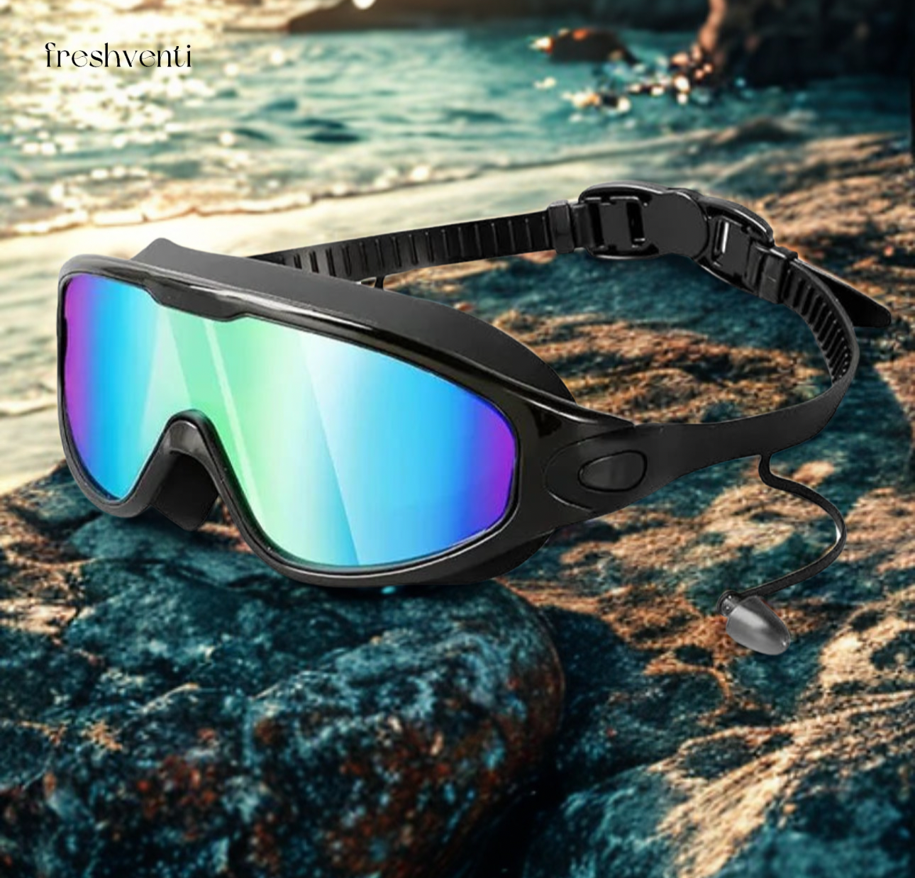 SwimPro -Schwimmbrille mit Panorama Sicht