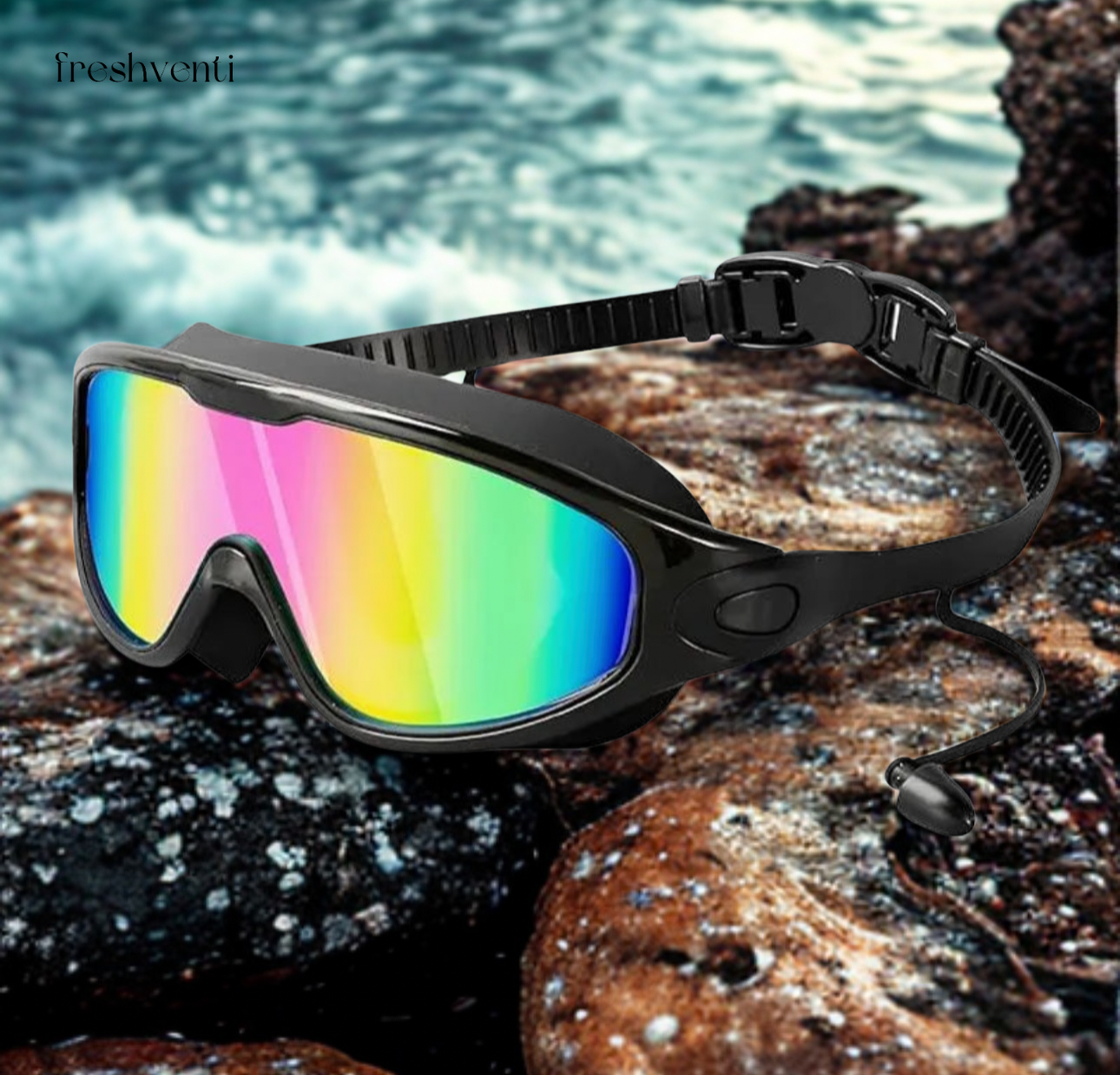 SwimPro -Schwimmbrille mit Panorama Sicht