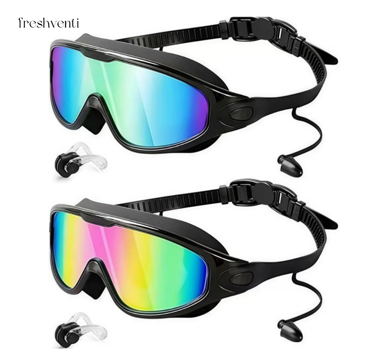 SwimPro -Schwimmbrille mit Panorama Sicht
